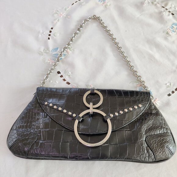 Charles David leather chain shoulder bag - Picture 2 of 7